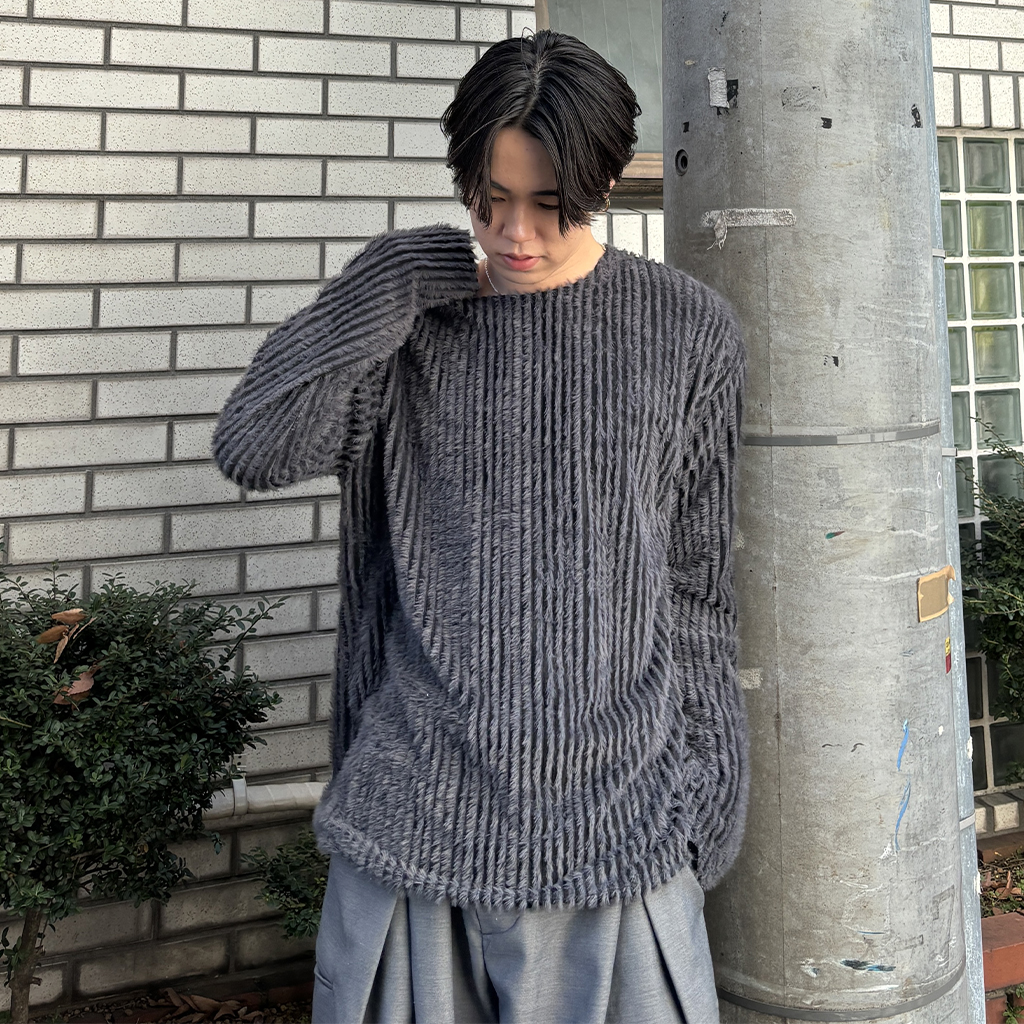 [秋再入荷]リブスパンソフトTシャツ