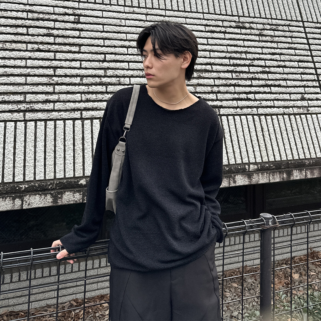 [秋再入荷]ラウンドソフトTシャツ