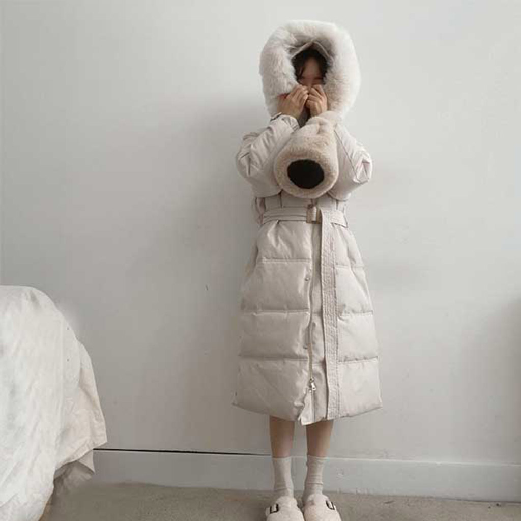 エンネオット N_8 美品 ノースリーブコート まとめる ロング丈 ベルト  