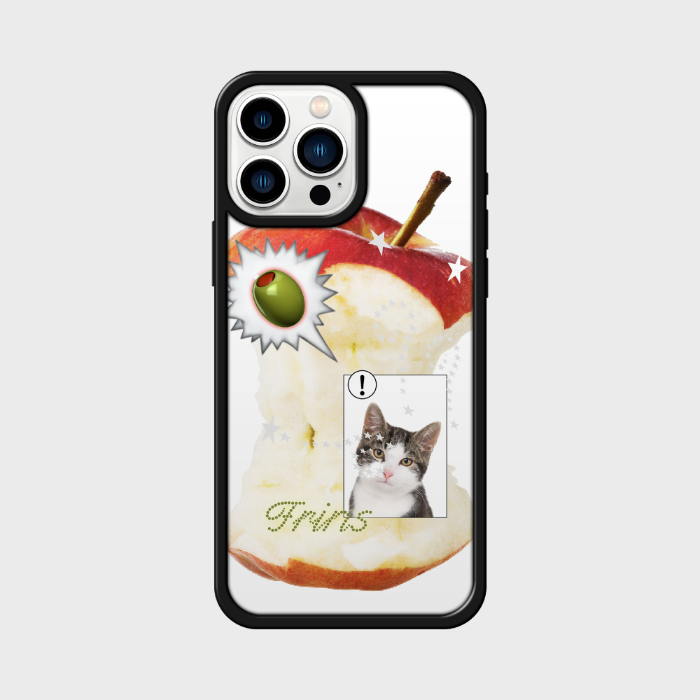 Apple Cat Phone Case