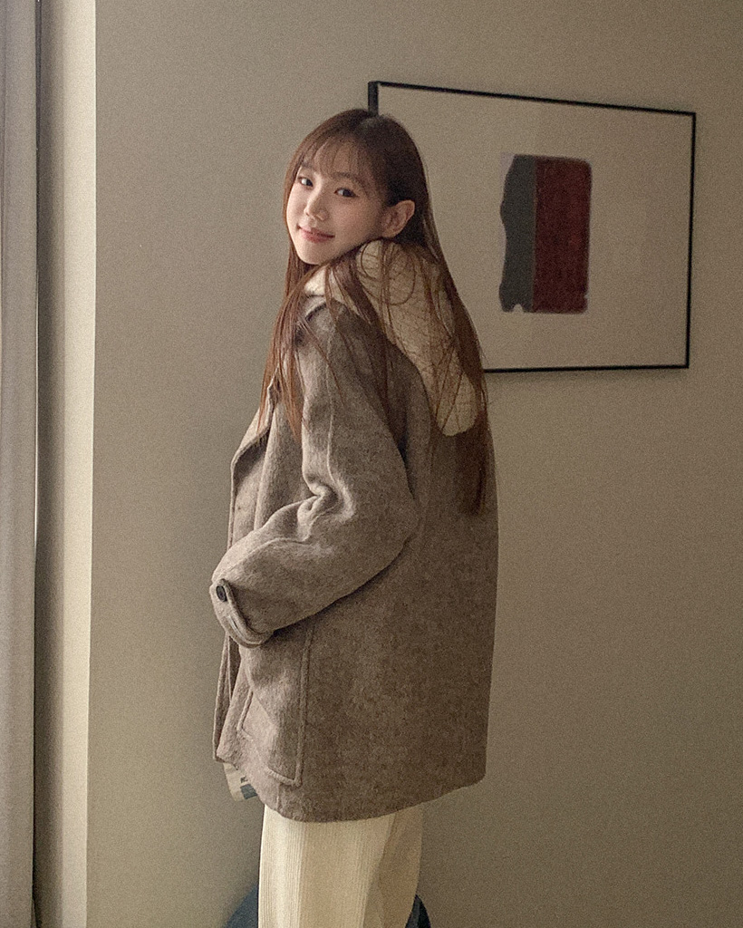 ウールハンドメイドハーフコート | ファッション通販サイト NUGU 