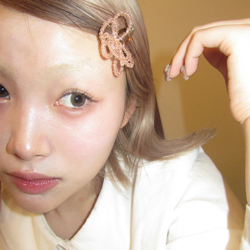 ビーズリボンヘアピン | ファッション通販サイト NUGU