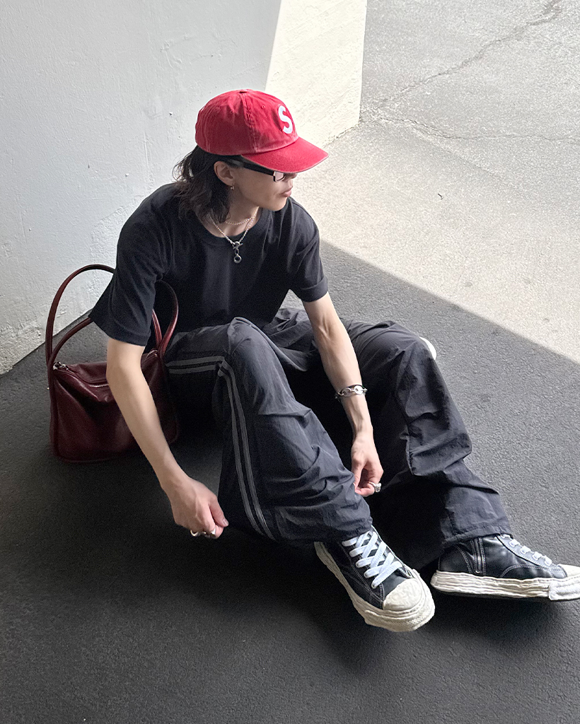 ユニセックス)パラシュートトラックパンツ | ファッション通販サイト NUGU