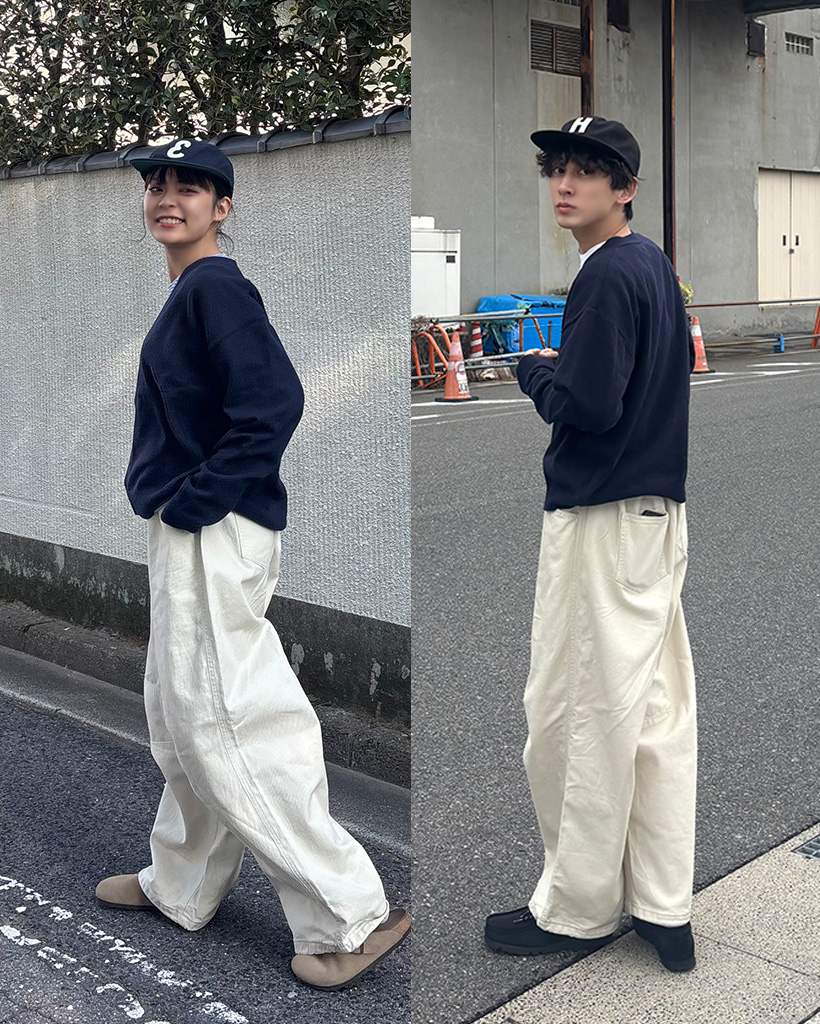 (ユニセックス) Vネックニットカーディガン