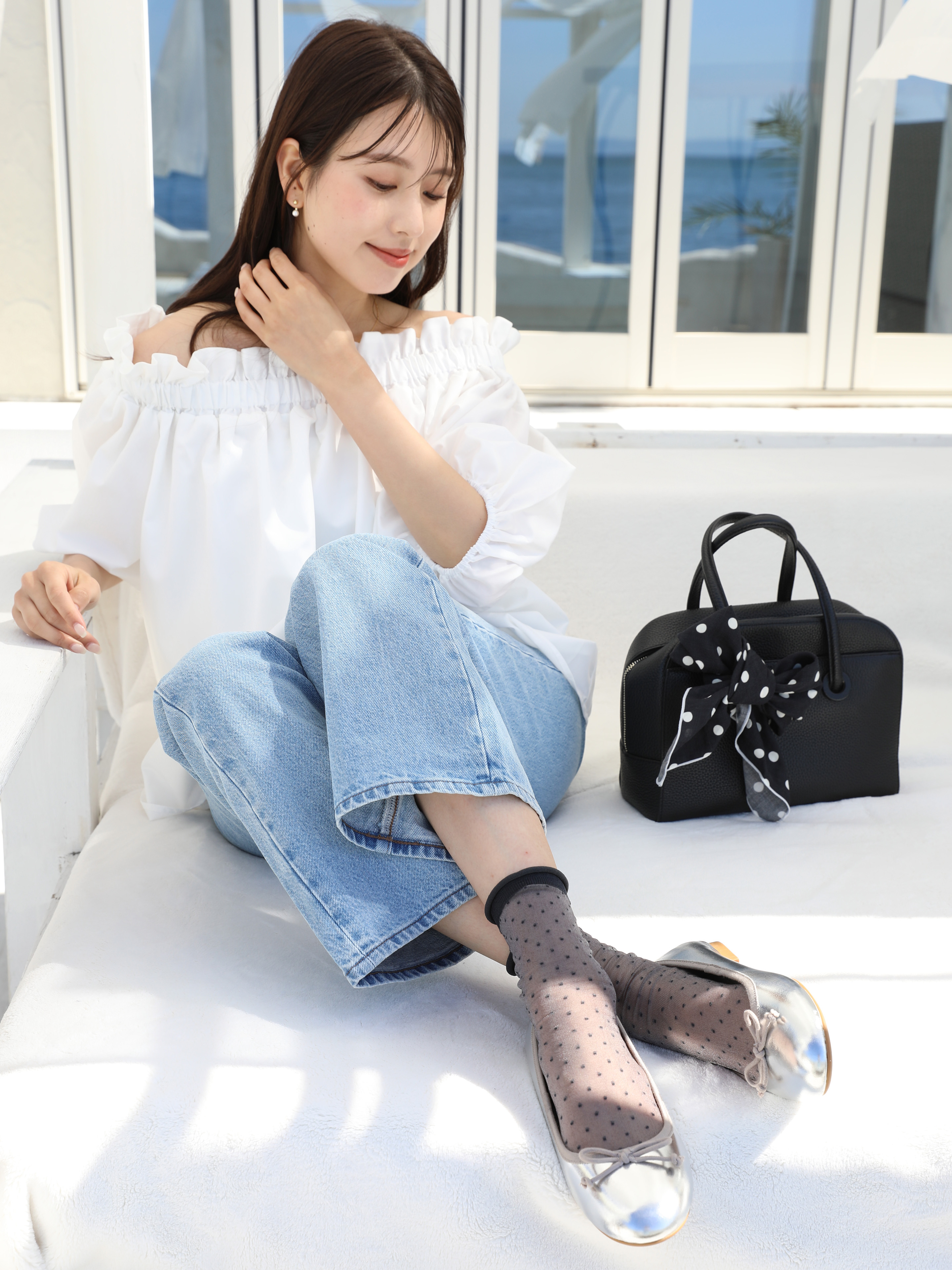 ウナガです。 LAWNSHIP 3.0 PURE SILVER/PURE SILVER 上質でやわらかなレザー