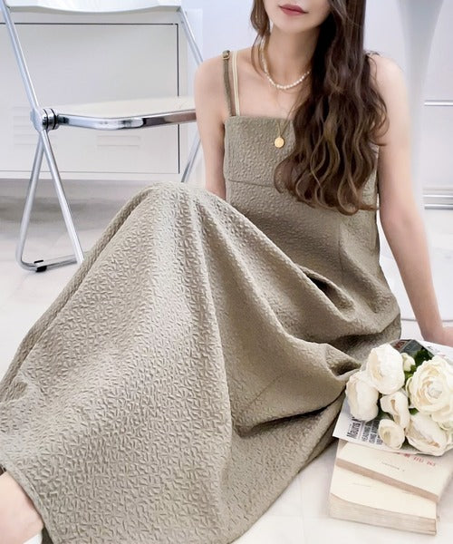 フェザージャガードキャミワンピース　スナイデル　値下げ不可 フェザージャガードキャミワンピース スナイデル 値下げ不可 SNIDEL