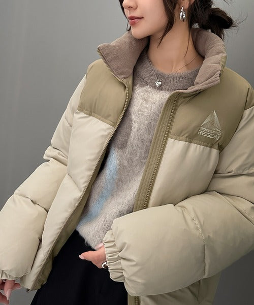 軽くて暖かい真冬の味方。中綿フェイクダウンジャケット ce1260235