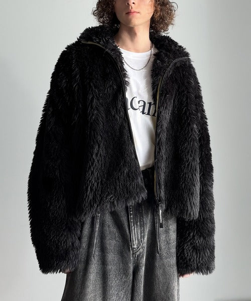 Classical Origin】「一瞬で惹かれる。」シャギーファーショート裏配色