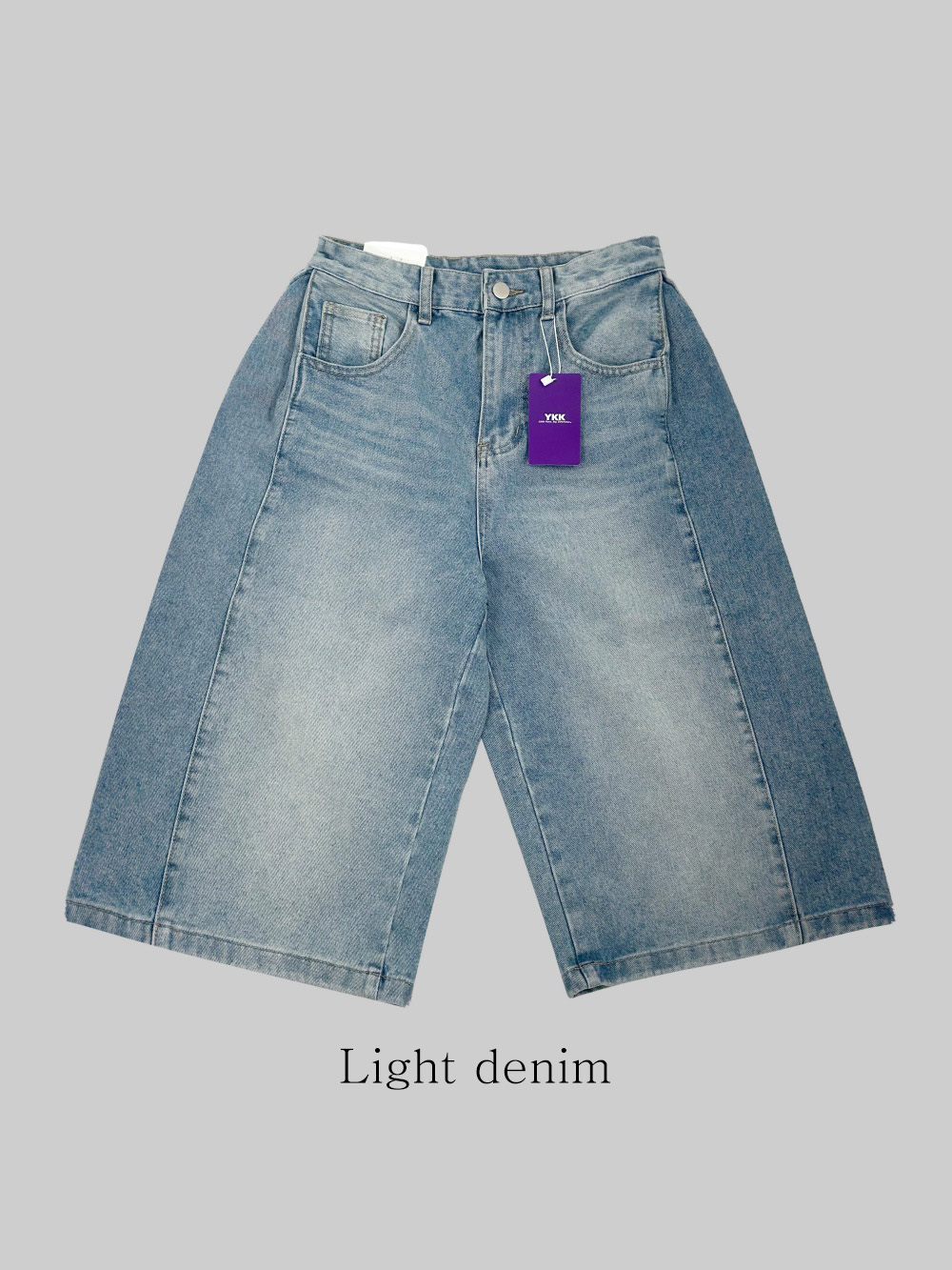 スリットハーフデニムパンツ | ファッション通販サイト NUGU