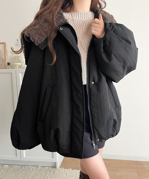 ブルジュは香る様♡ JaVaジャバコラボ》セーラー風カラーがあざとい。中綿バルーン