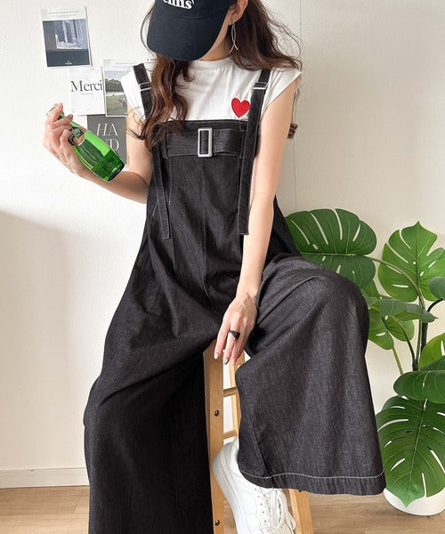 cygne シーニュ デニムサロペット　0T 完売サイズ cygne シーニュ デニムサロペット 0T 完売サイズ cygne シーニュ