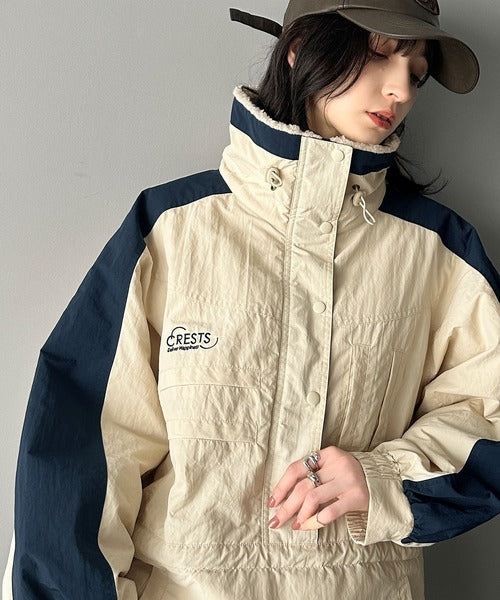 JaVa ジャバコラボ》主役を飾る大人レトロ配色。裏キルティング配色