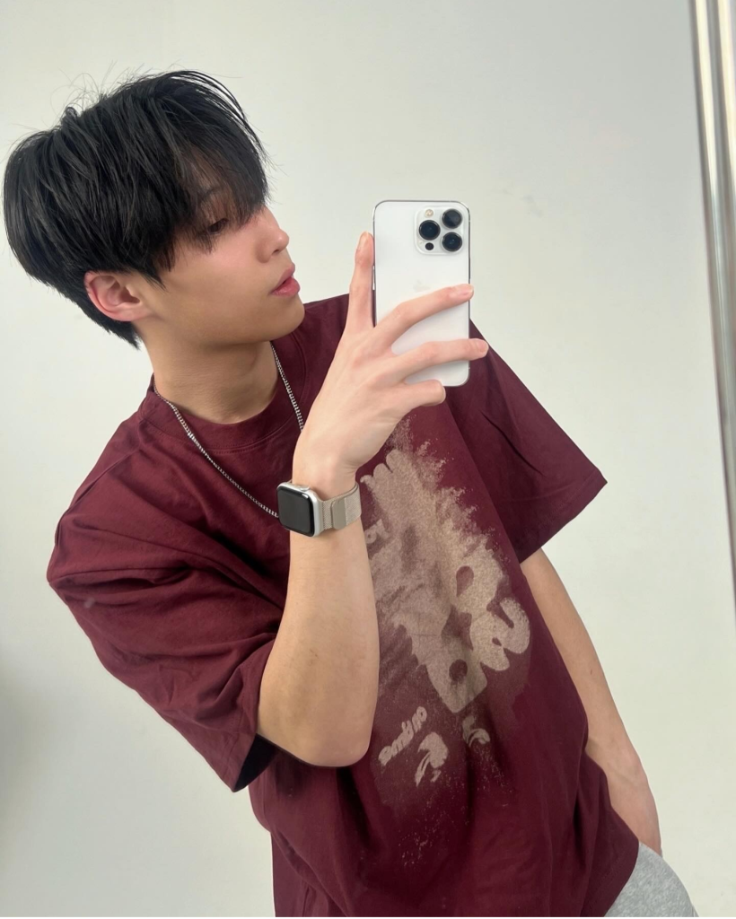 プリント半袖Tシャツ