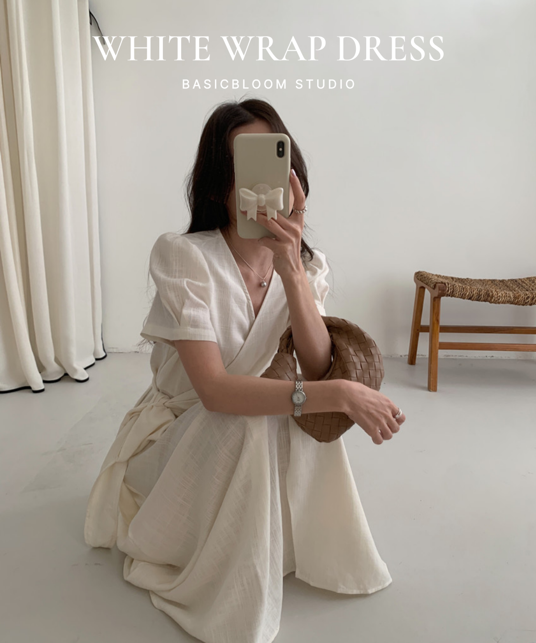 ホワイトラップワンピース | ファッション通販サイト NUGU