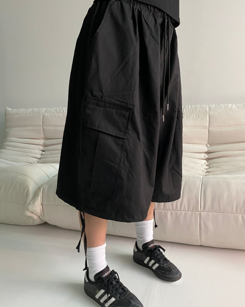 ワイドカーゴハーフパンツ | ファッション通販サイト NUGU