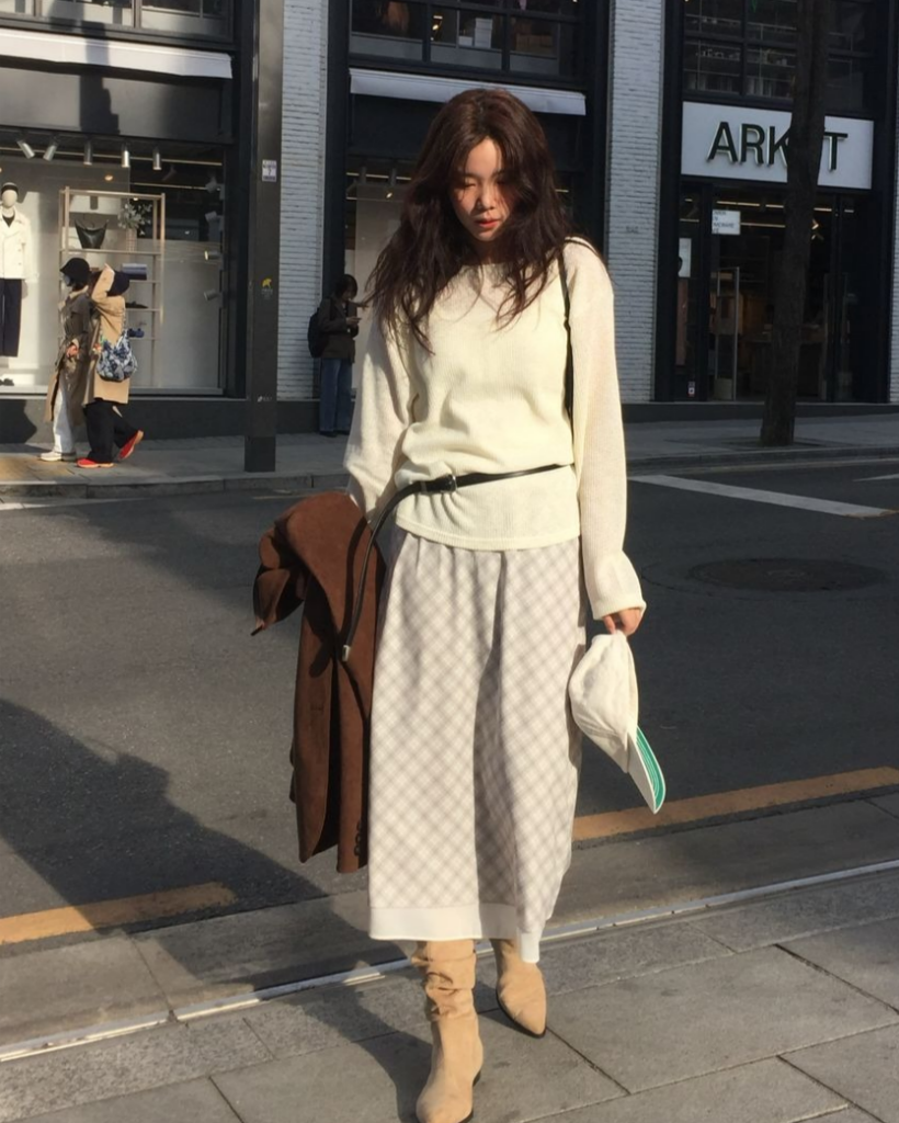 ギンガムチェックロングスカート | ファッション通販サイト NUGU