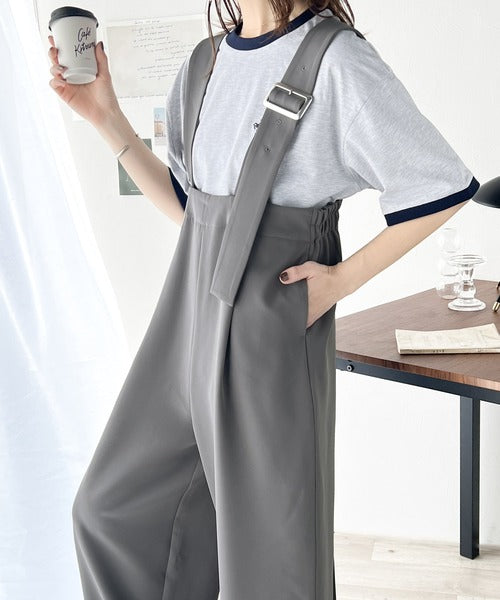 【美品・未使用・未洗濯】PAR ICI ベージュ サロペット フリーサイズ 楽天市場】再入荷予定有!サロペット レディース ロング ボトムス