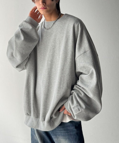 JaVaジャバコラボ》トレンドを押さえたビッグシルエット。裏起毛