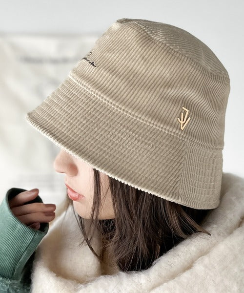 nozomiさんデザイン　バケットハット 25SS】UNISEX デニムバケットハット インディゴ