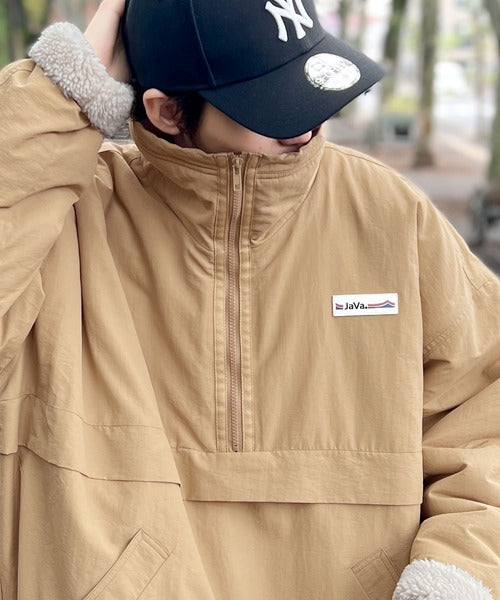 Javaジャバコラボ》古着ライクなデザインが目を惹く。リバーシブル