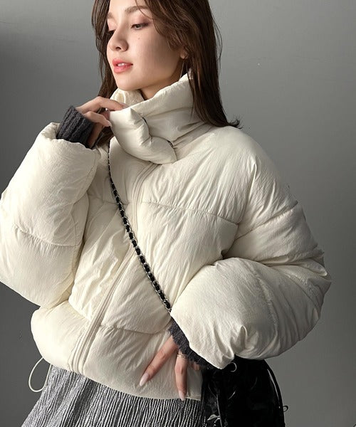 Javaジャバコラボ》軽量で暖かい！冬に重宝するスタンドカラーフェイク