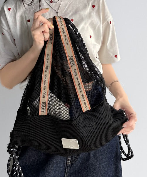 小物 java JaVaジャバコラボ》ふたつの顔を持つ軽やかさ。ジャガードテープ使い