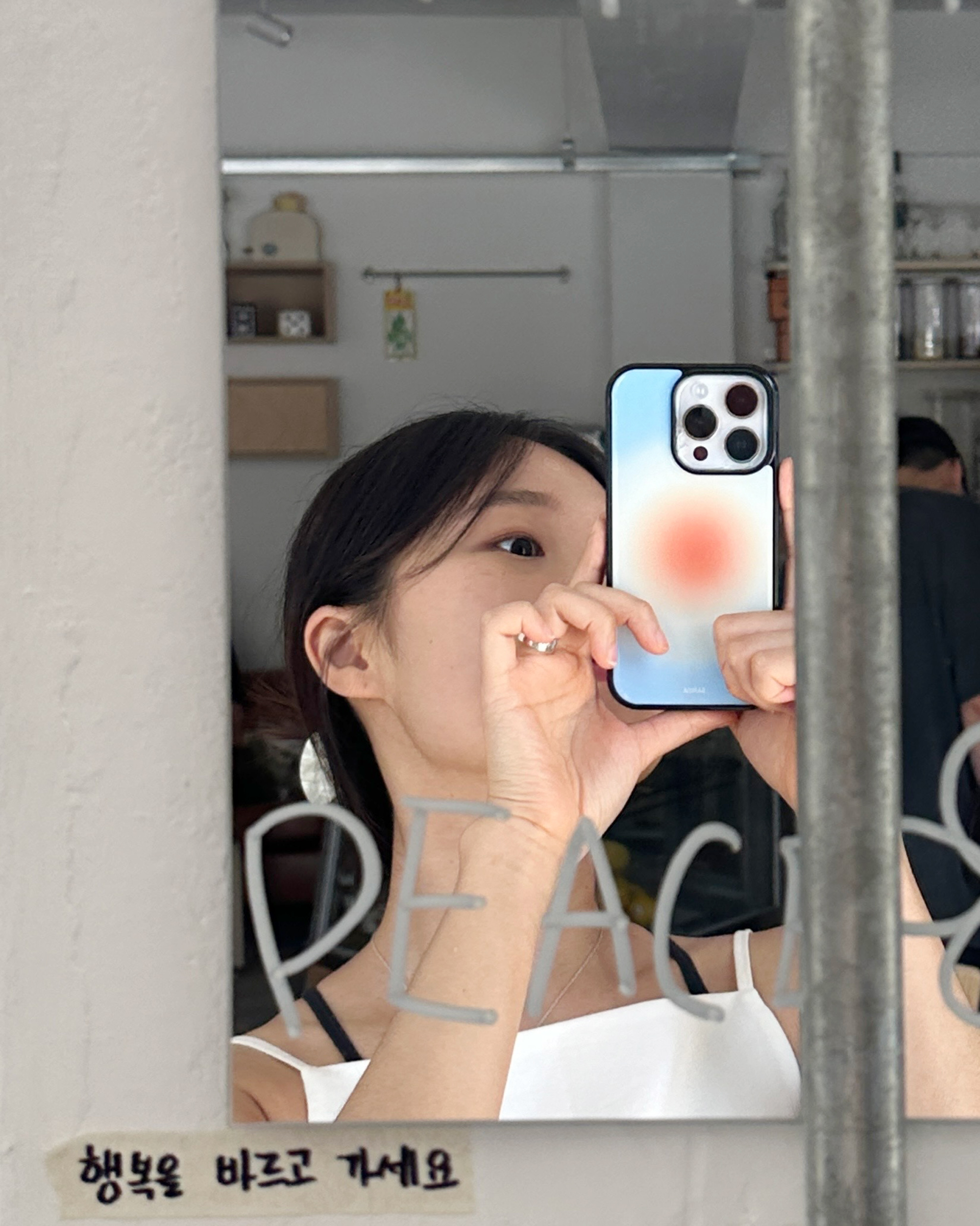Before Sunset_Bumper Phone Case(Black)