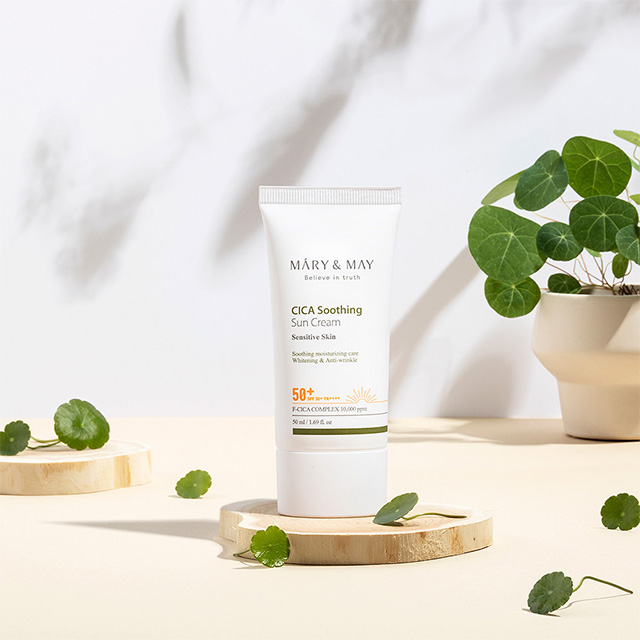 Mary&Mayシカティーツリースージング日焼け止めクリーム SPF50+ PA++++