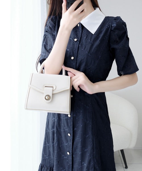 新品未使用タグあり　LOVE BOAT アーミーミニワンピ 春夏新作】サイドギャザーワンショルダーミニワンピース[品番