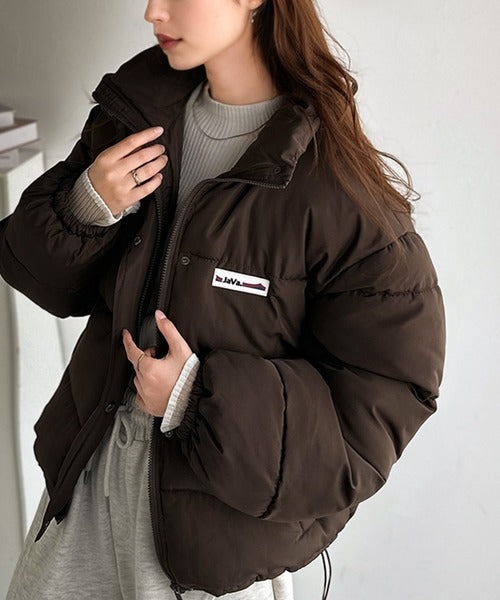 JaVaジャバコラボ》トレンド感も暖かさも叶える。ショート丈スタンド