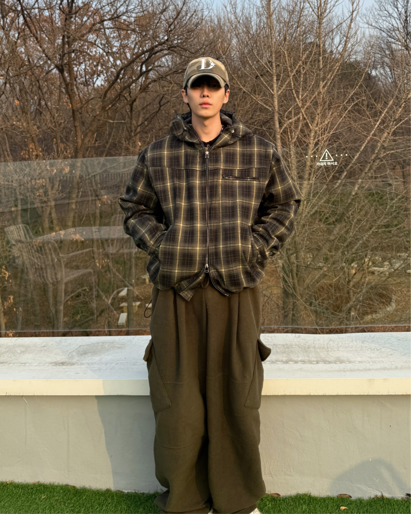 チェックフード付きジャケット | ファッション通販サイト NUGU