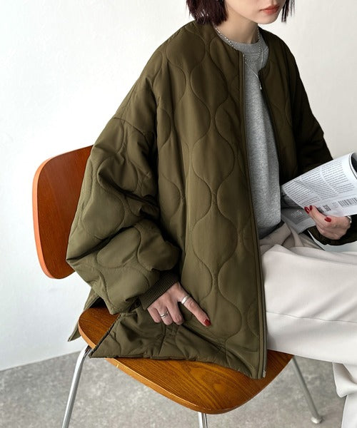 JaVaジャバコラボ》軽やかでこなれ感漂う万能アウター♪サイド