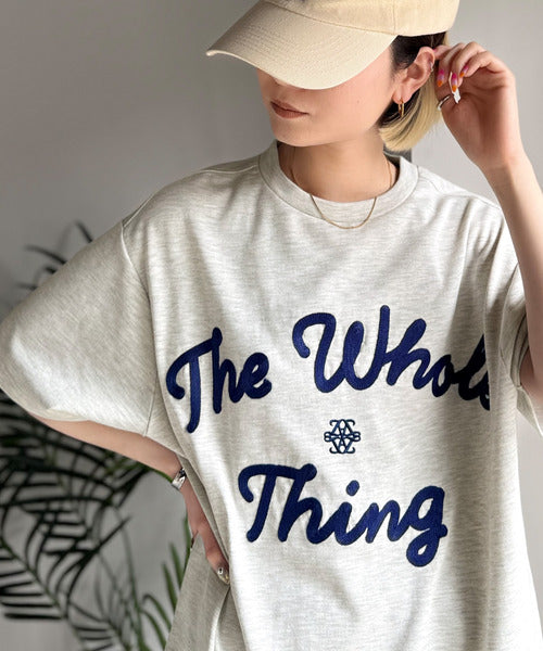 ECHOES baa オフィシャル 刺繍 ロゴTシャツ 刺繍ロゴ Tシャツ