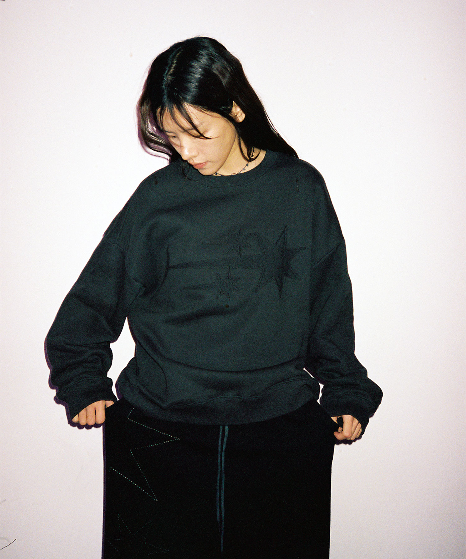 ソフトブレード 3点 セット メンズ レディース SWALLOW 22-23 T 3STAR LOGO SWEATSHIRTS_BLACK(NG2FSUM442A) | ファッション通販