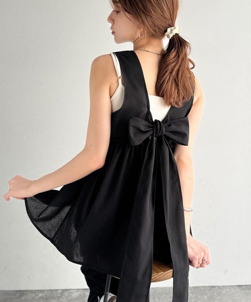 AYA×クラシカルエルフコラボ》洗練された背中で魅せる大人リボンの