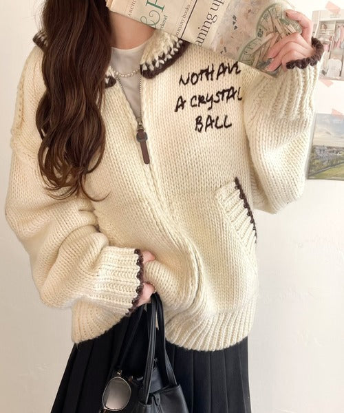 JaVa ジャバコラボ》大人のカウチン。ロービングカウチンニット