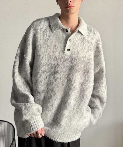 Classical Origin】「まるで毛布。」モヘアライクシャギー素材ニット