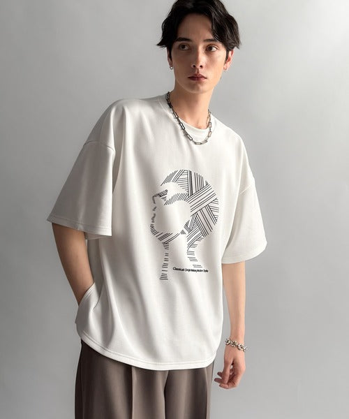 【完売】スコットクラブ アウトステッチオーバーロゴTシャツ ゆるだぼ 半袖 白 OY/オーワイ』 THORN HEART STITCH T/スローンハート ステッチ T
