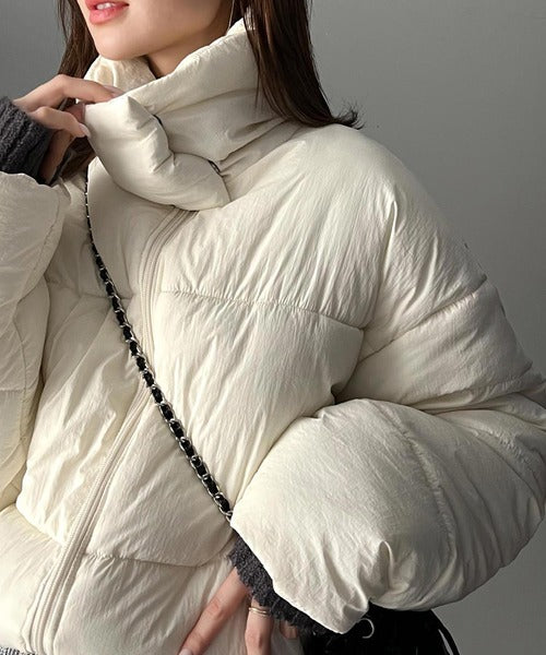 専用JQ270★11.5号→9号 ダウン ※最長発送期日10/14-10/16 Javaジャバコラボ》軽量で暖かい！冬に重宝するスタンドカラーフェイク