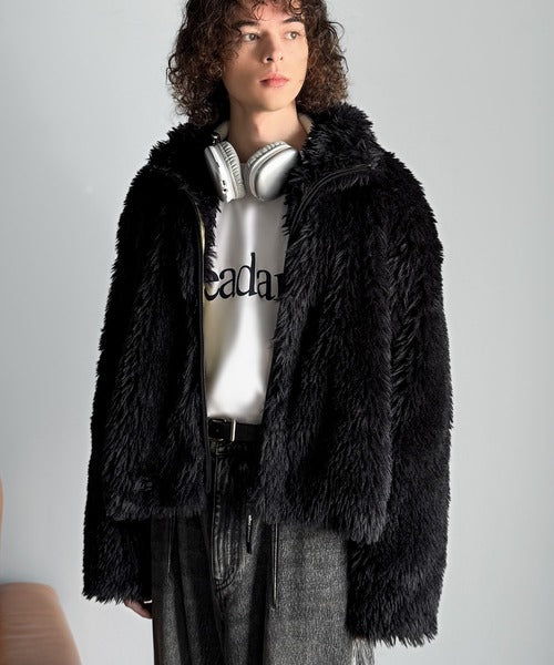 Classical Origin】「一瞬で惹かれる。」シャギーファーショート裏配色