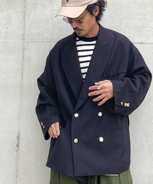 シーンレスに活躍。オーバーサイズダブルジャケット cm1260162