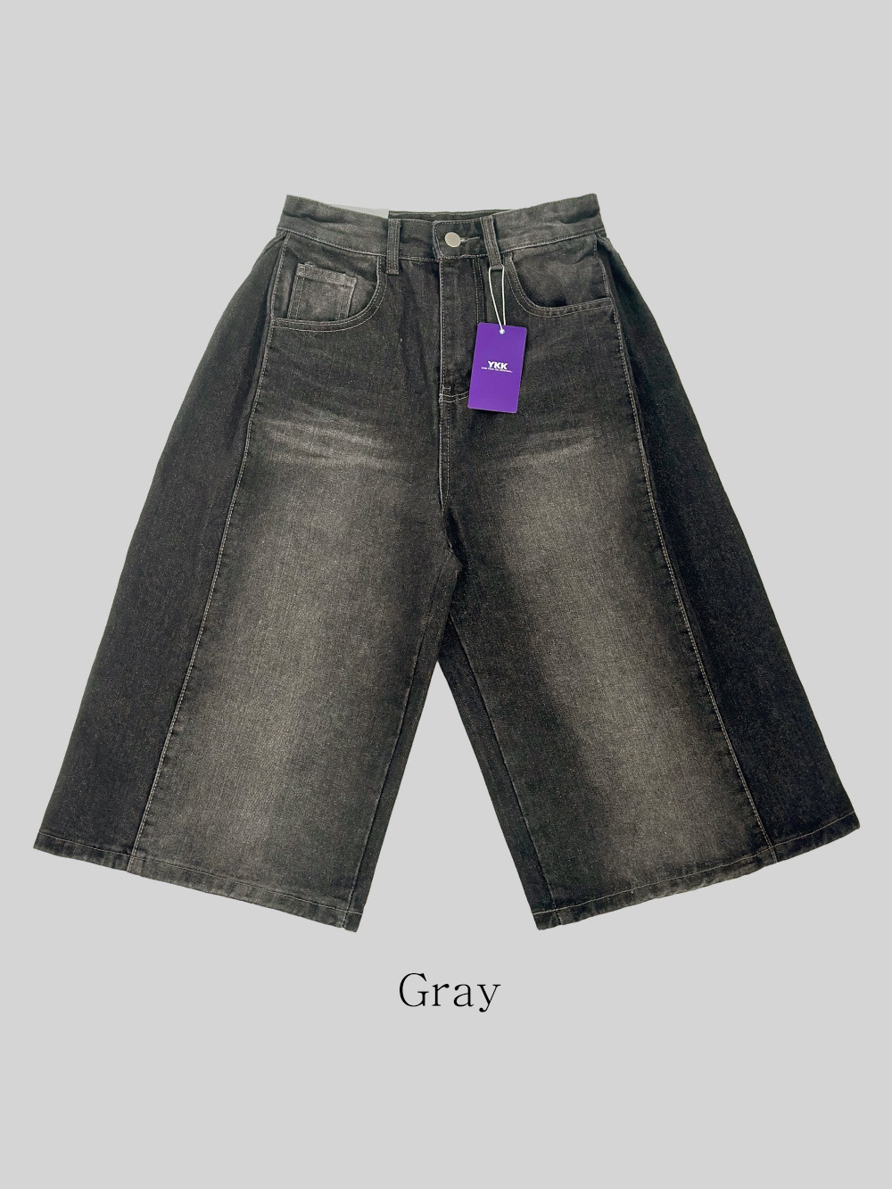 スリットハーフデニムパンツ | ファッション通販サイト NUGU