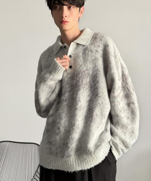 Classical Origin】「まるで毛布。」モヘアライクシャギー素材ニット