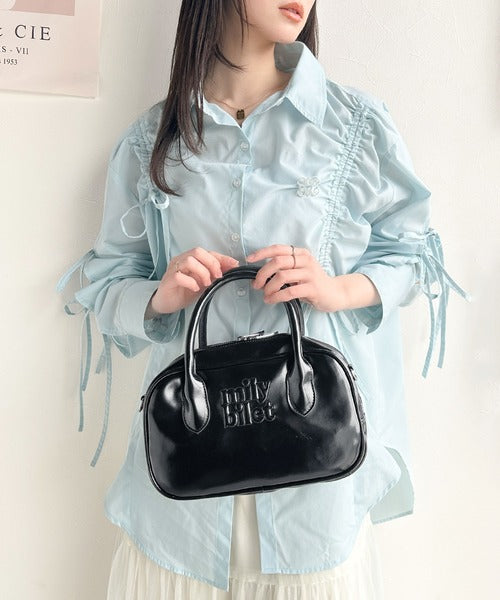 mily bilet】ヘビロテしたい主役級バッグ。エナメルライク