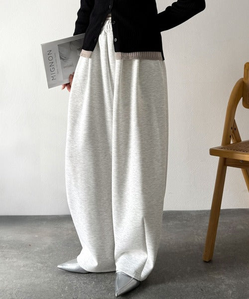 シンプルコーデに動きをプラス♪ダンボールイージーカーブパンツ