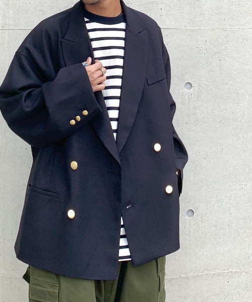 シーンレスに活躍。オーバーサイズダブルジャケット cm1260162