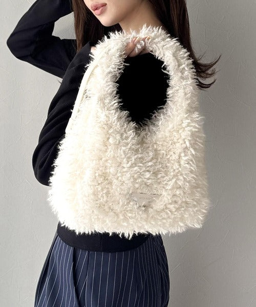 MILKのふわふわプードルバック　ヴィンテージ　レア MILKのふわふわプードルバック ヴィンテージ レア