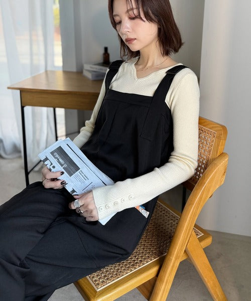 roughlow♡ワイドサロペット♡美品♡ ベアタックワイドサロペット-short & regular | 小柄・低身長女性向け