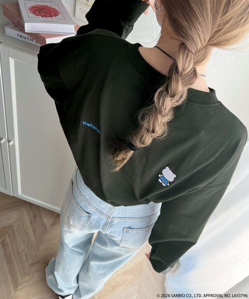 Hello Kitty】大人もトキメクさり気ない刺繍デザイン。クラシカル