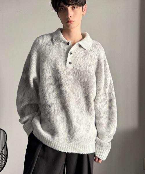 Classical Origin】「まるで毛布。」モヘアライクシャギー素材ニット